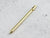 New - BOLT Retractable Nib Fountain Pen - Brass